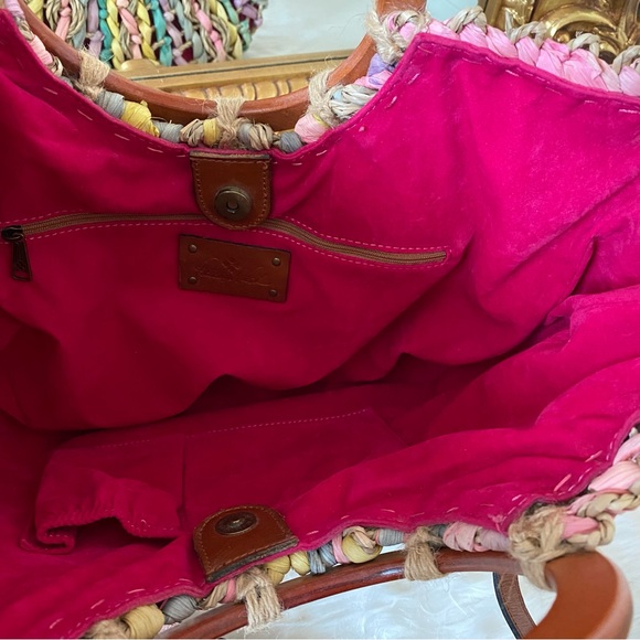 Patricia Nash Specialty Woven Lesa Satchel - Picture 10 of 15